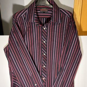 Dragon Fly Rock N Roll Vision Button up shirt (size XL)